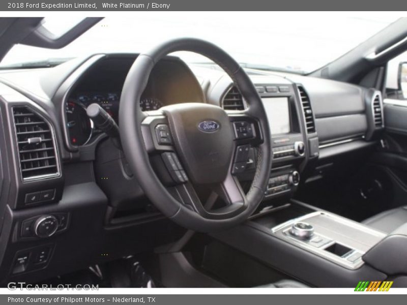 White Platinum / Ebony 2018 Ford Expedition Limited