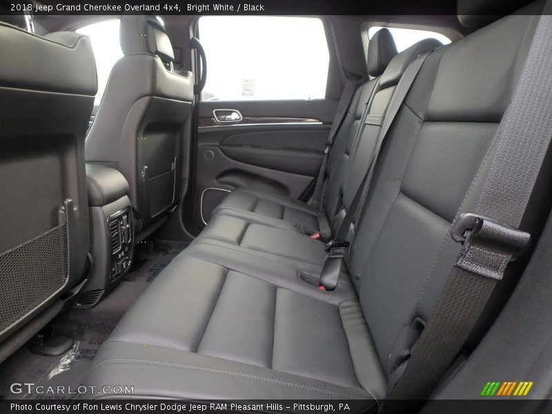 Bright White / Black 2018 Jeep Grand Cherokee Overland 4x4