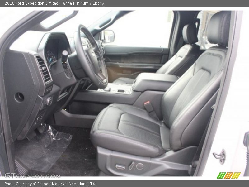 White Platinum / Ebony 2018 Ford Expedition Limited