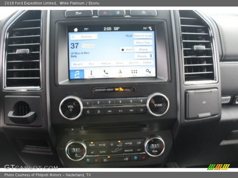 White Platinum / Ebony 2018 Ford Expedition Limited