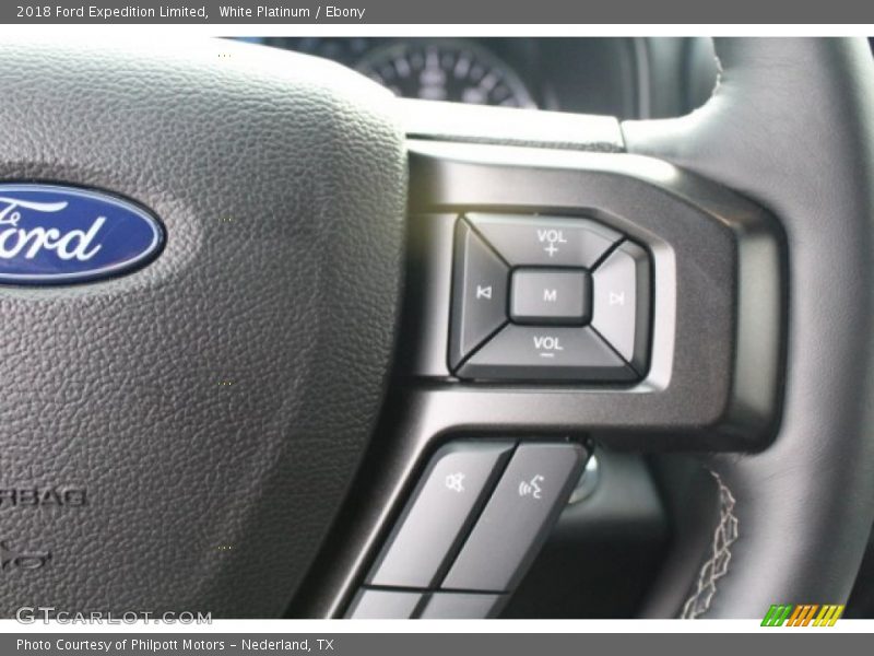 White Platinum / Ebony 2018 Ford Expedition Limited