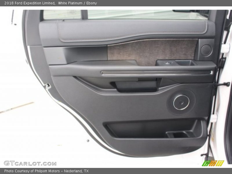 White Platinum / Ebony 2018 Ford Expedition Limited