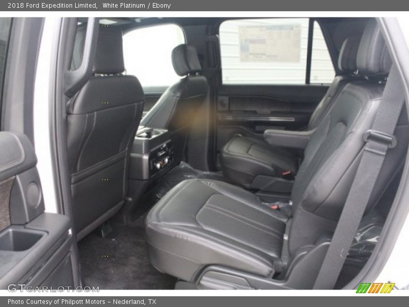 White Platinum / Ebony 2018 Ford Expedition Limited