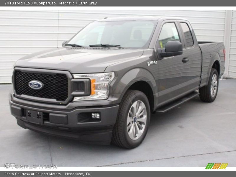 Magnetic / Earth Gray 2018 Ford F150 XL SuperCab