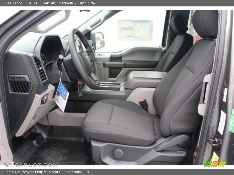 Magnetic / Earth Gray 2018 Ford F150 XL SuperCab