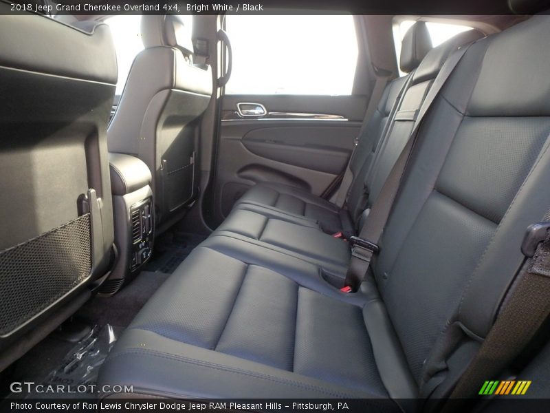 Bright White / Black 2018 Jeep Grand Cherokee Overland 4x4