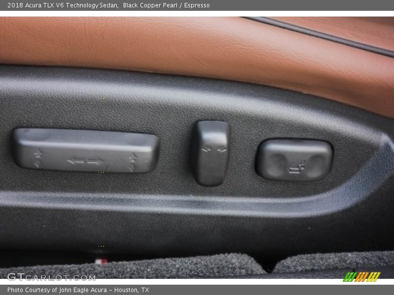 Black Copper Pearl / Espresso 2018 Acura TLX V6 Technology Sedan