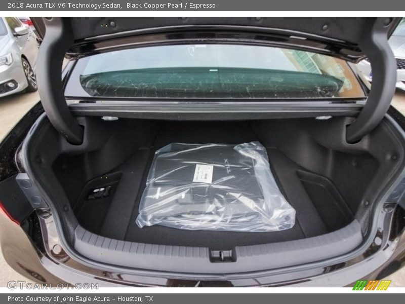  2018 TLX V6 Technology Sedan Trunk