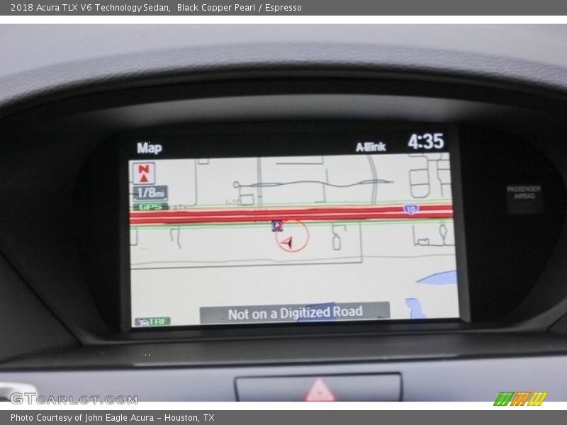 Navigation of 2018 TLX V6 Technology Sedan
