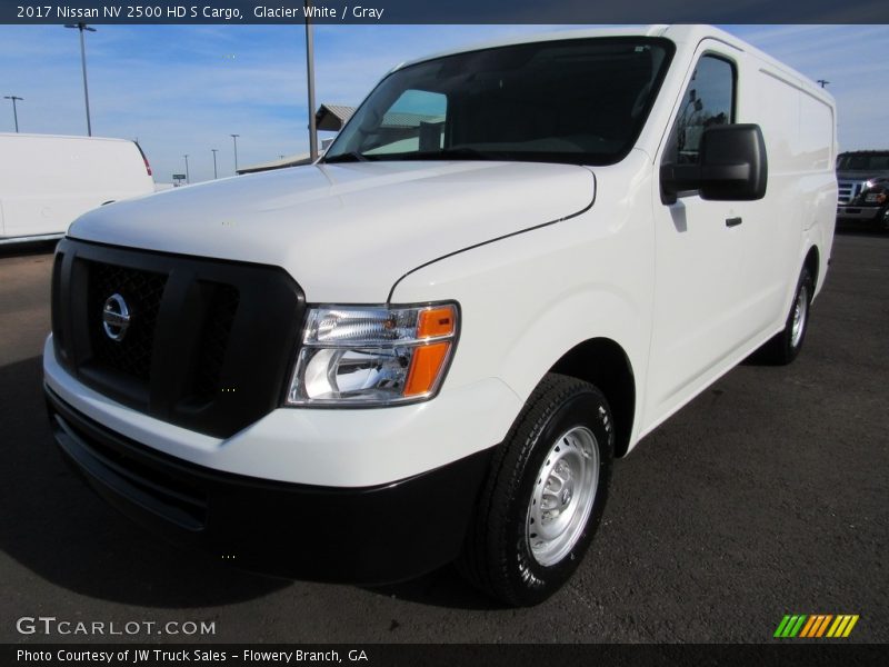 Glacier White / Gray 2017 Nissan NV 2500 HD S Cargo