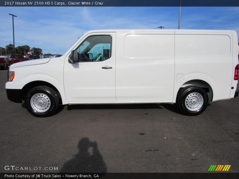 Glacier White / Gray 2017 Nissan NV 2500 HD S Cargo