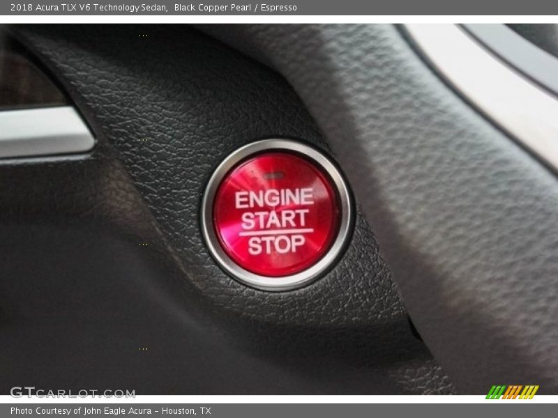 Controls of 2018 TLX V6 Technology Sedan