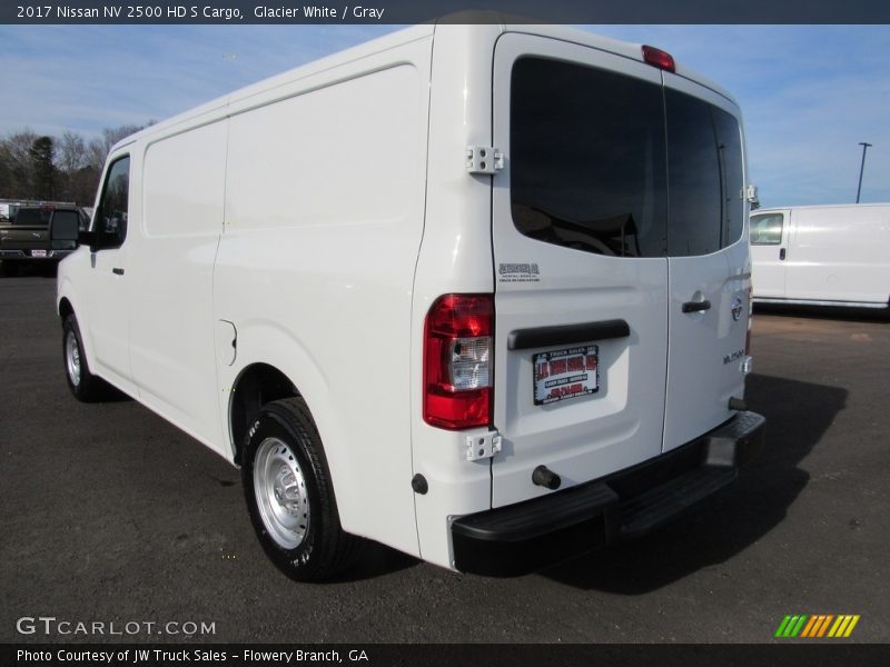 Glacier White / Gray 2017 Nissan NV 2500 HD S Cargo