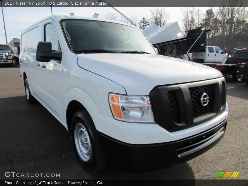 Glacier White / Gray 2017 Nissan NV 2500 HD S Cargo
