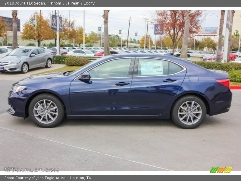  2018 TLX Sedan Fathom Blue Pearl