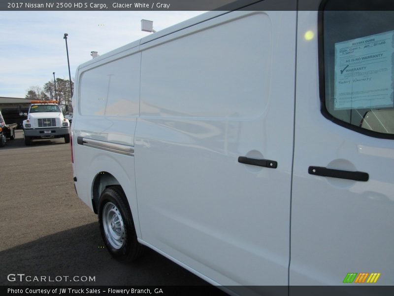 Glacier White / Gray 2017 Nissan NV 2500 HD S Cargo