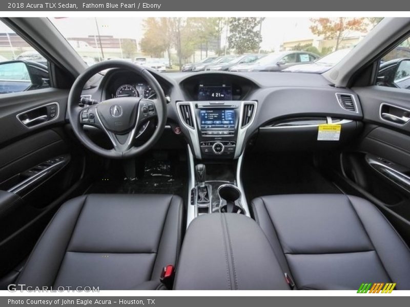  2018 TLX Sedan Ebony Interior