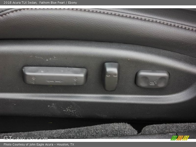 Fathom Blue Pearl / Ebony 2018 Acura TLX Sedan