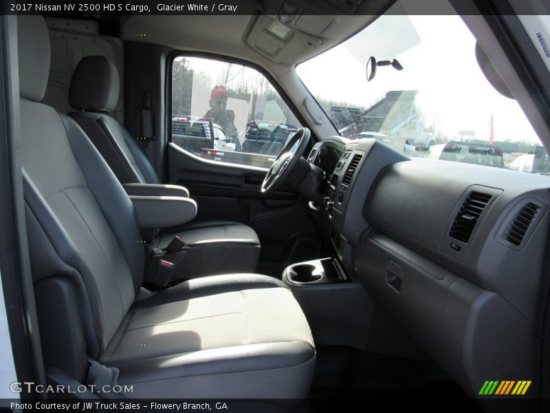Glacier White / Gray 2017 Nissan NV 2500 HD S Cargo
