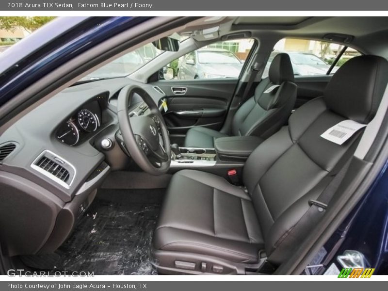 Front Seat of 2018 TLX Sedan