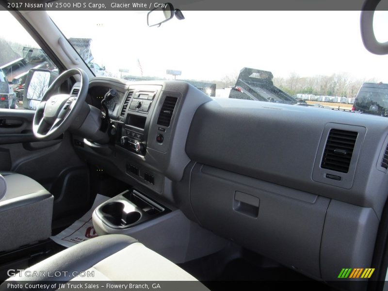 Glacier White / Gray 2017 Nissan NV 2500 HD S Cargo