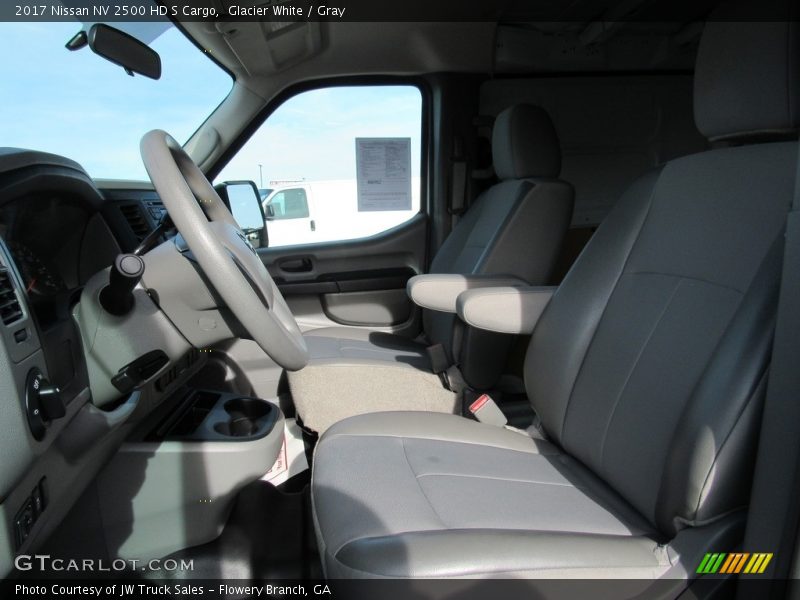 Glacier White / Gray 2017 Nissan NV 2500 HD S Cargo