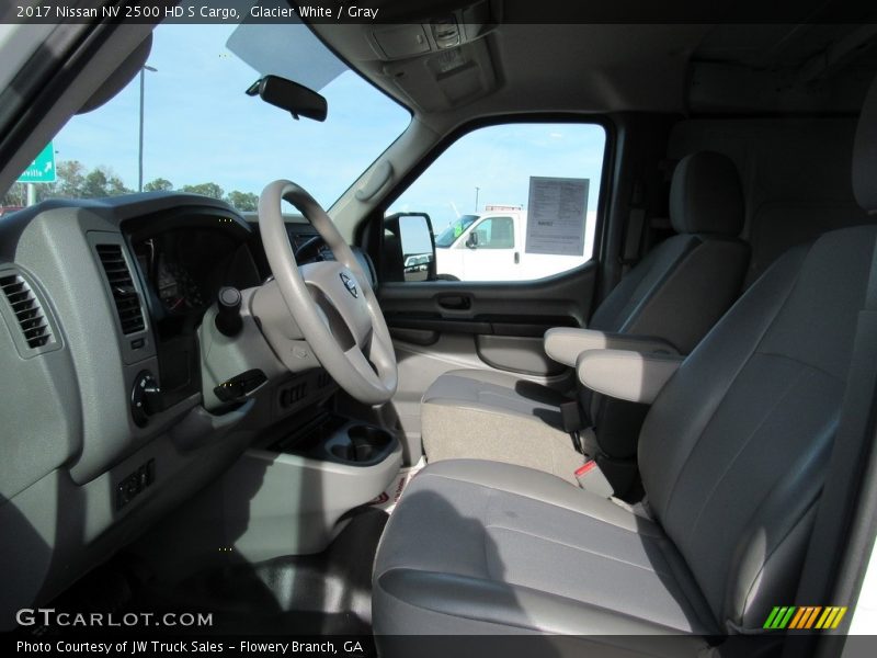 Glacier White / Gray 2017 Nissan NV 2500 HD S Cargo
