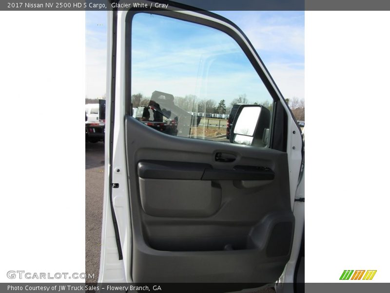 Glacier White / Gray 2017 Nissan NV 2500 HD S Cargo