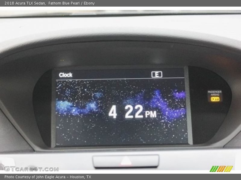 Fathom Blue Pearl / Ebony 2018 Acura TLX Sedan