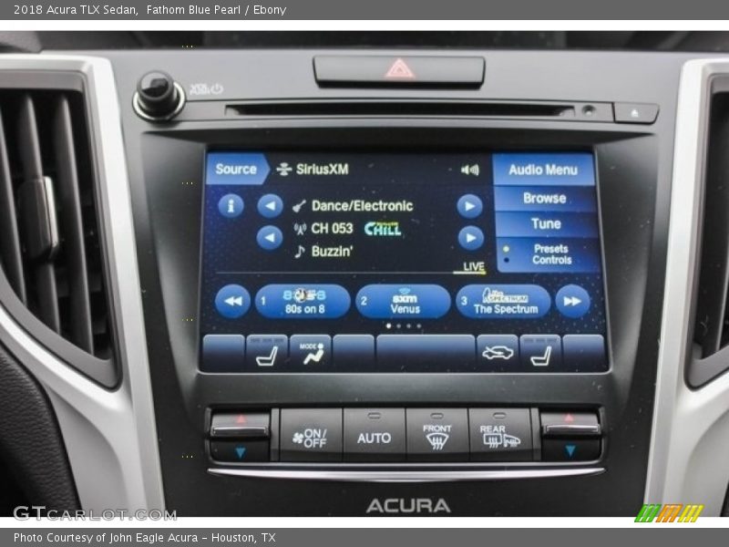 Controls of 2018 TLX Sedan