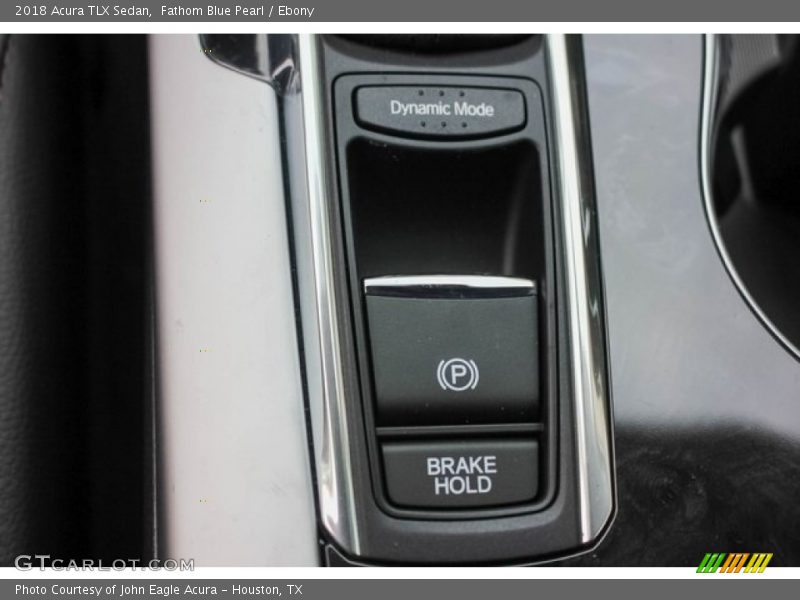 Fathom Blue Pearl / Ebony 2018 Acura TLX Sedan