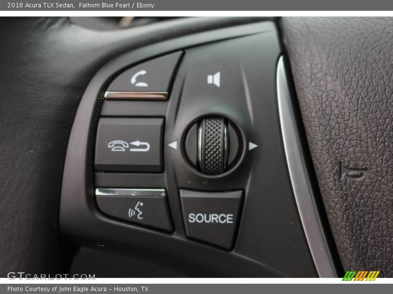 Fathom Blue Pearl / Ebony 2018 Acura TLX Sedan