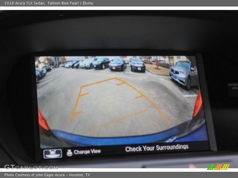 Fathom Blue Pearl / Ebony 2018 Acura TLX Sedan
