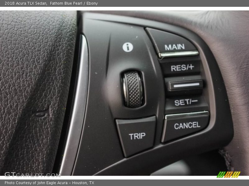 Controls of 2018 TLX Sedan