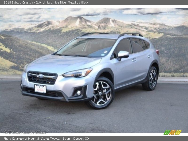 Ice Silver Metallic / Black 2018 Subaru Crosstrek 2.0i Limited