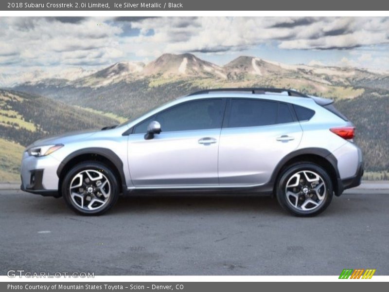 Ice Silver Metallic / Black 2018 Subaru Crosstrek 2.0i Limited