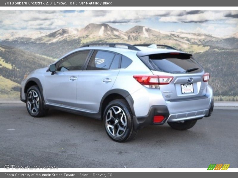 Ice Silver Metallic / Black 2018 Subaru Crosstrek 2.0i Limited