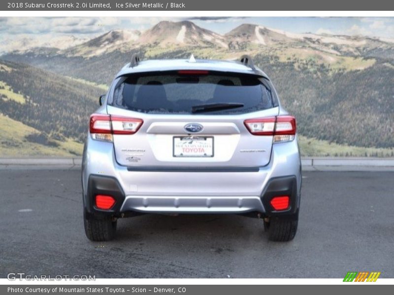 Ice Silver Metallic / Black 2018 Subaru Crosstrek 2.0i Limited