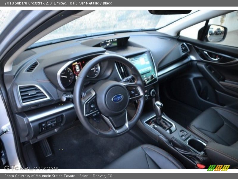 Ice Silver Metallic / Black 2018 Subaru Crosstrek 2.0i Limited