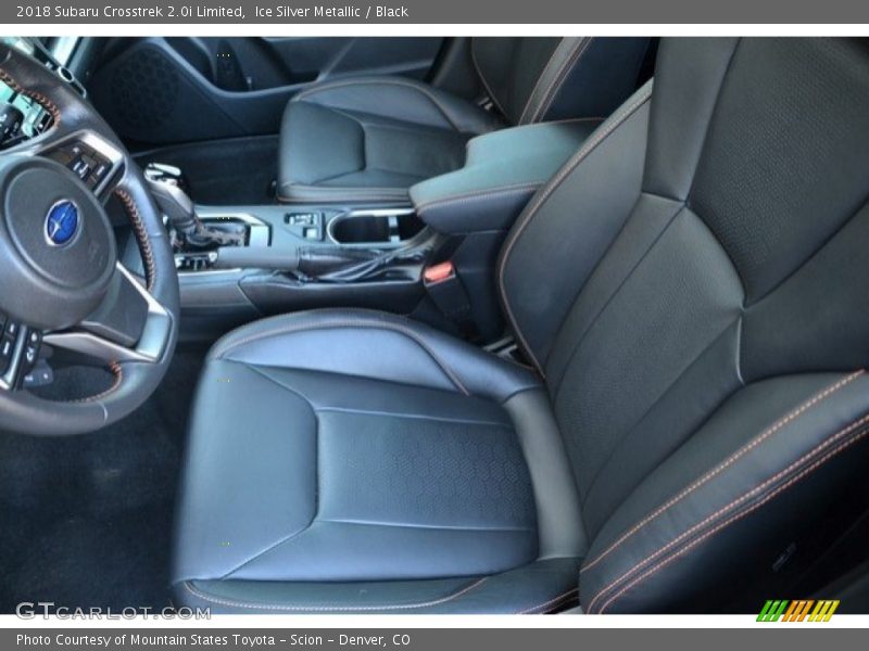 Ice Silver Metallic / Black 2018 Subaru Crosstrek 2.0i Limited