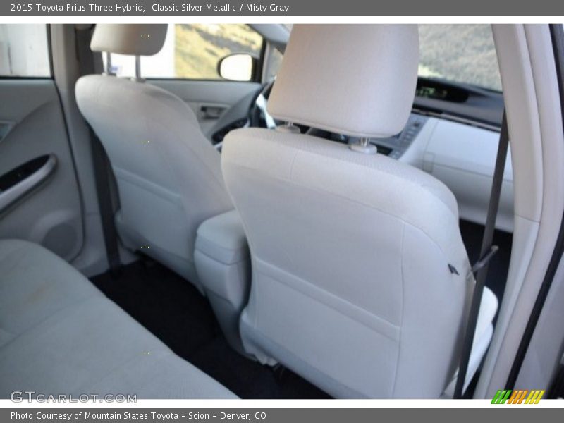 Classic Silver Metallic / Misty Gray 2015 Toyota Prius Three Hybrid