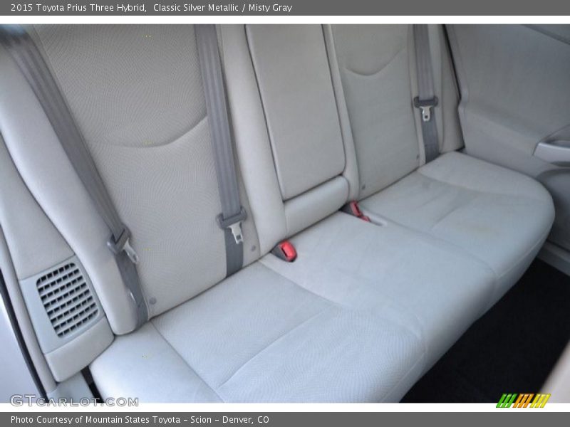 Classic Silver Metallic / Misty Gray 2015 Toyota Prius Three Hybrid