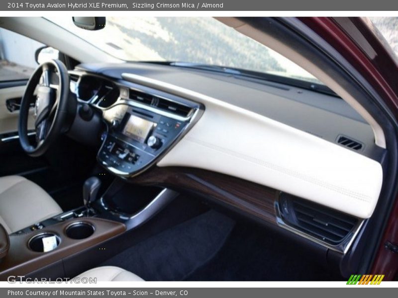Sizzling Crimson Mica / Almond 2014 Toyota Avalon Hybrid XLE Premium