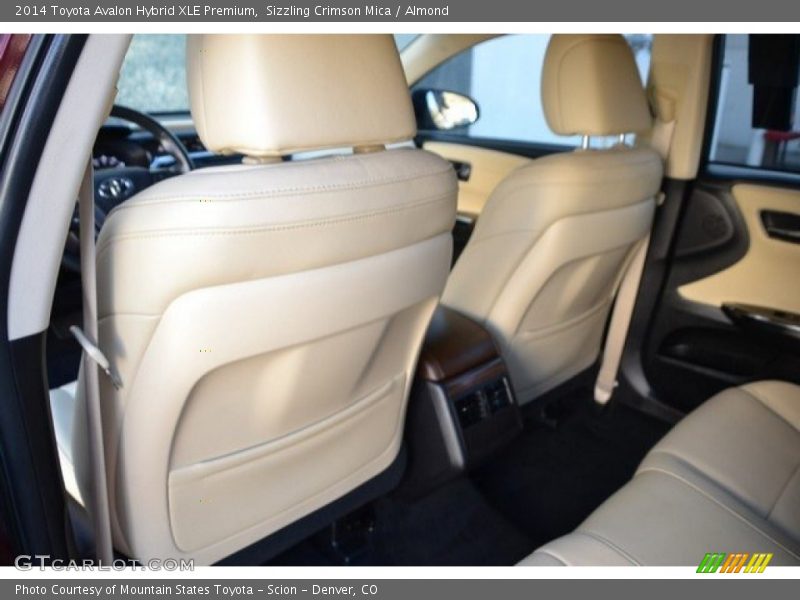 Sizzling Crimson Mica / Almond 2014 Toyota Avalon Hybrid XLE Premium