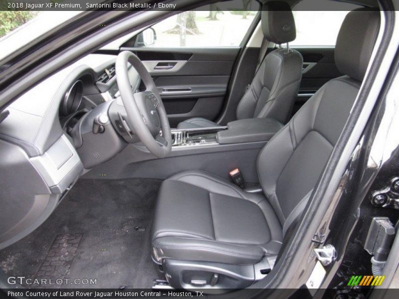 Santorini Black Metallic / Ebony 2018 Jaguar XF Premium