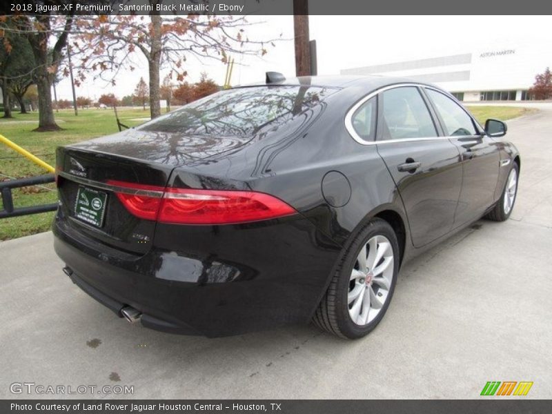 Santorini Black Metallic / Ebony 2018 Jaguar XF Premium