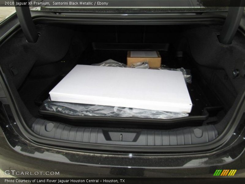 Santorini Black Metallic / Ebony 2018 Jaguar XF Premium