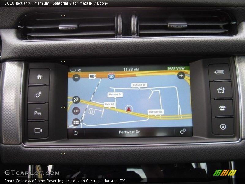 Santorini Black Metallic / Ebony 2018 Jaguar XF Premium