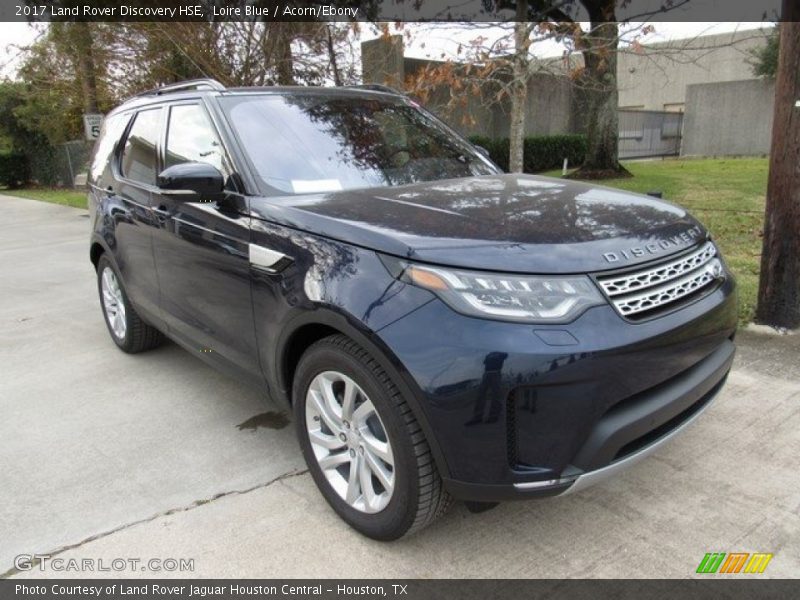 Loire Blue / Acorn/Ebony 2017 Land Rover Discovery HSE