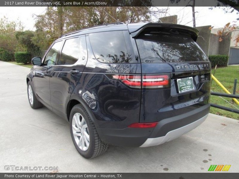 Loire Blue / Acorn/Ebony 2017 Land Rover Discovery HSE